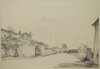 1958 - Strada con montagne sullo sfondo nei pressi di Arco